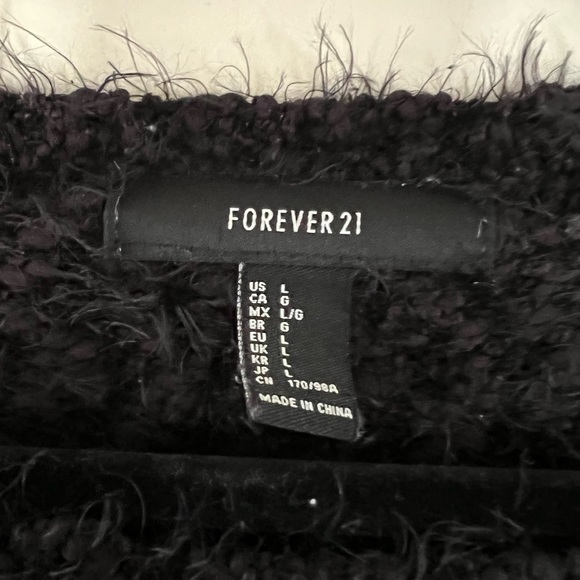 Forever 21 fuzzy sweater - Picture 2 of 2